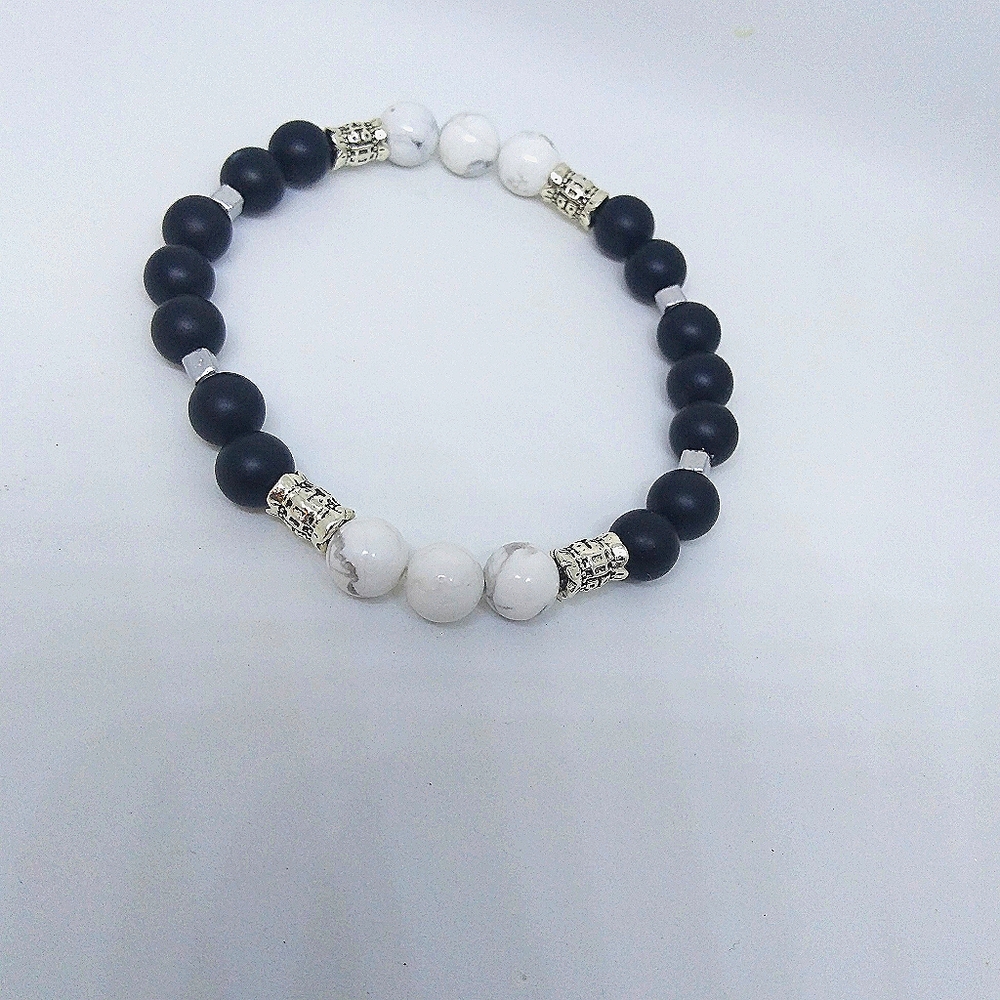 Handmade stone bracelet